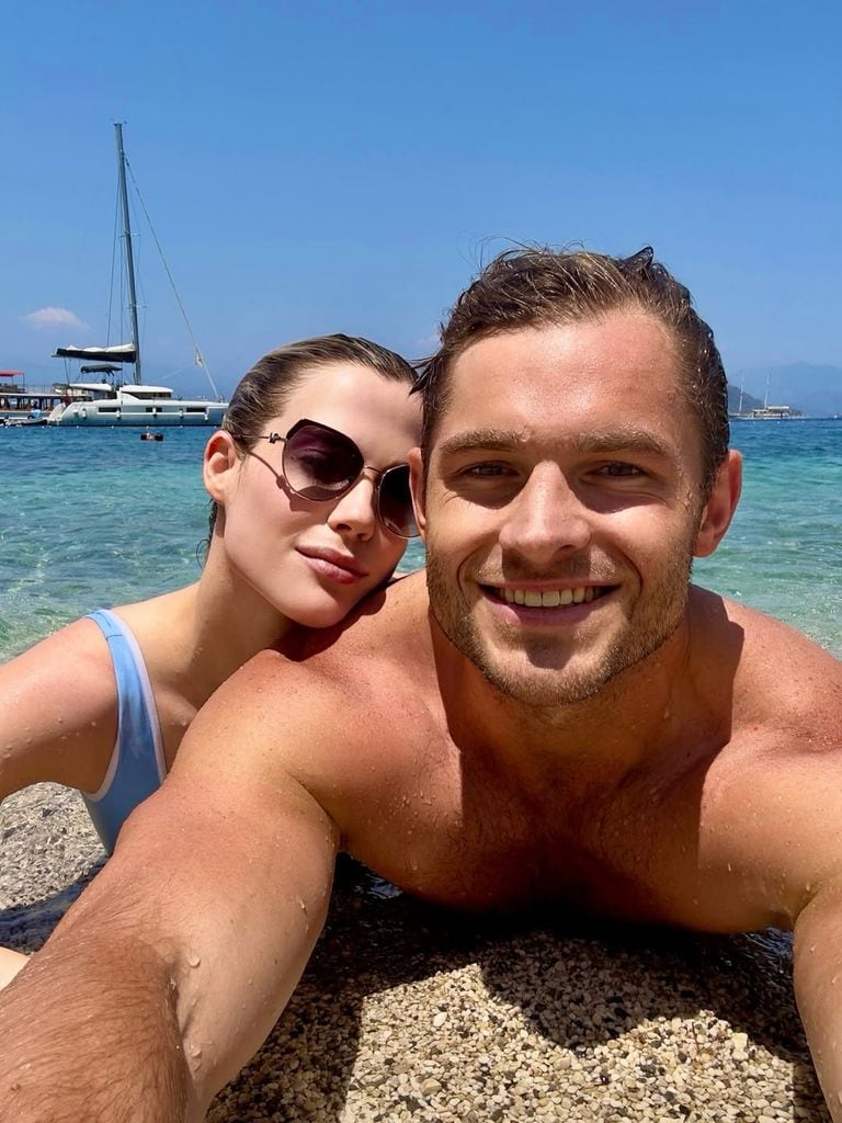 Amelia Spencer y su marido, Greg Mallett