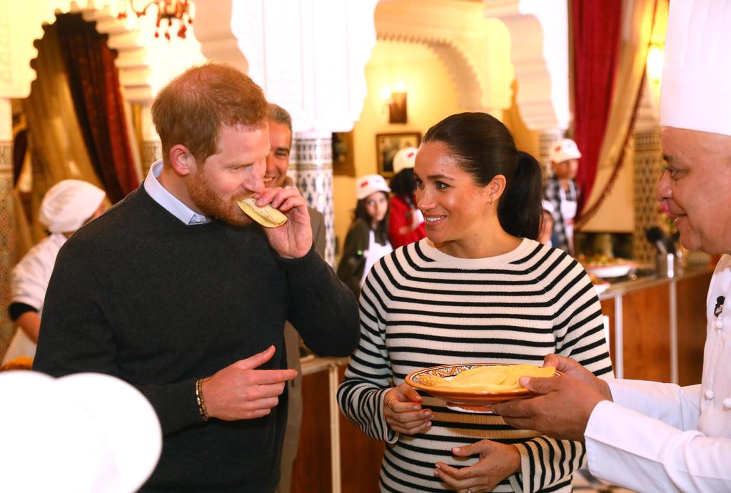 Meghan Markle hizo una revelación sobre los gustos de comida del príncipe Harry.