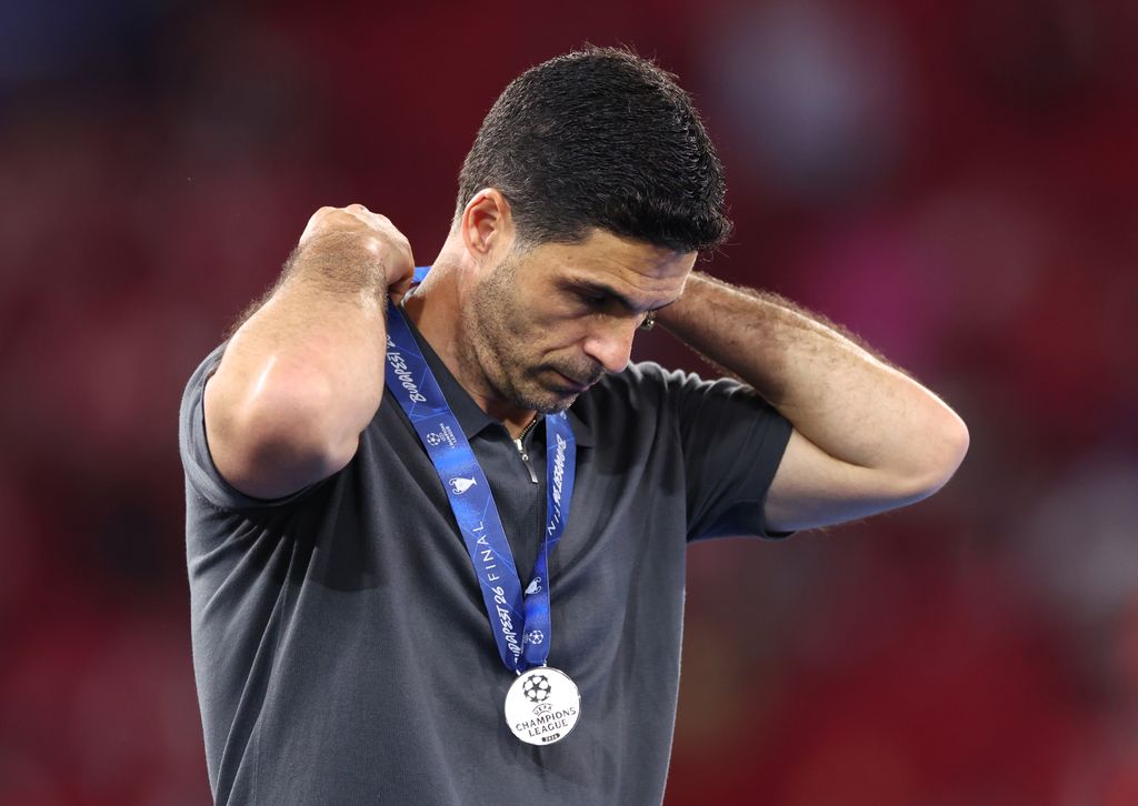Mikel Arteta, tras perder la final