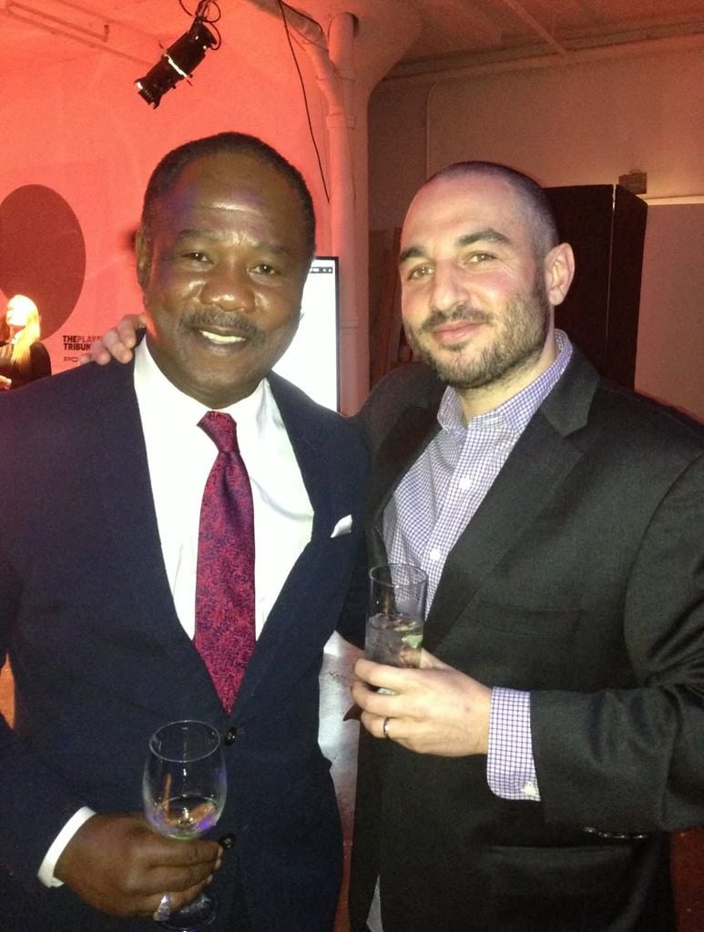 Isiah Whitlock Jr. junto a Brian Liebman, su representante
