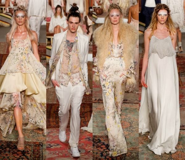 Houghton NYC, colección nupcial primavera-verano 2016.

