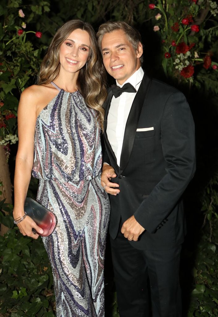 Carlos Baute y Astrid Klisans en el 80 aniversario de ¡HOLA!