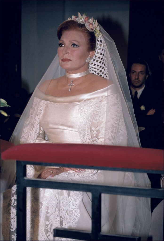 ROCIO JURADO VESTIDA DE NOVIA EN SU BODA CON ORTEGA CANO