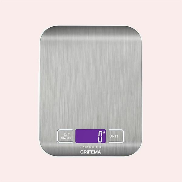 GRIFEMA GA2002, Báscula de Cocina con Pantalla LCD