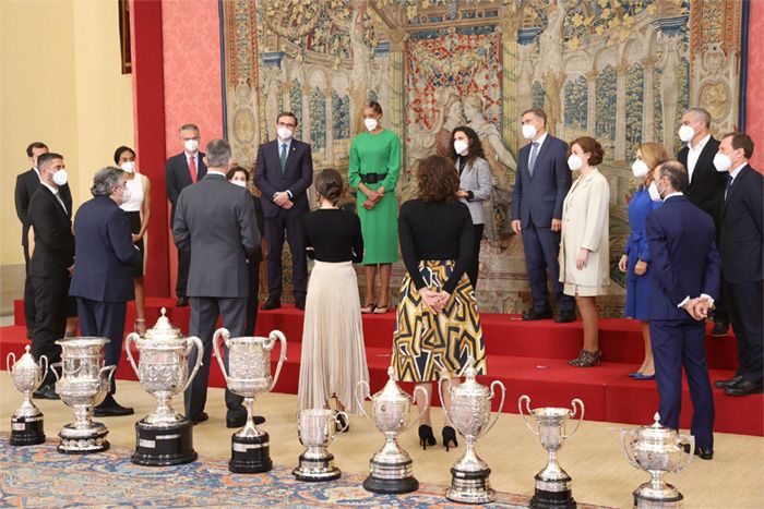 Los Reyes premian a las estrellas del deporte