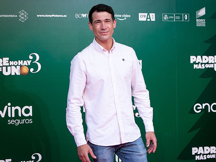 Juan José Ballesta en un photocall 