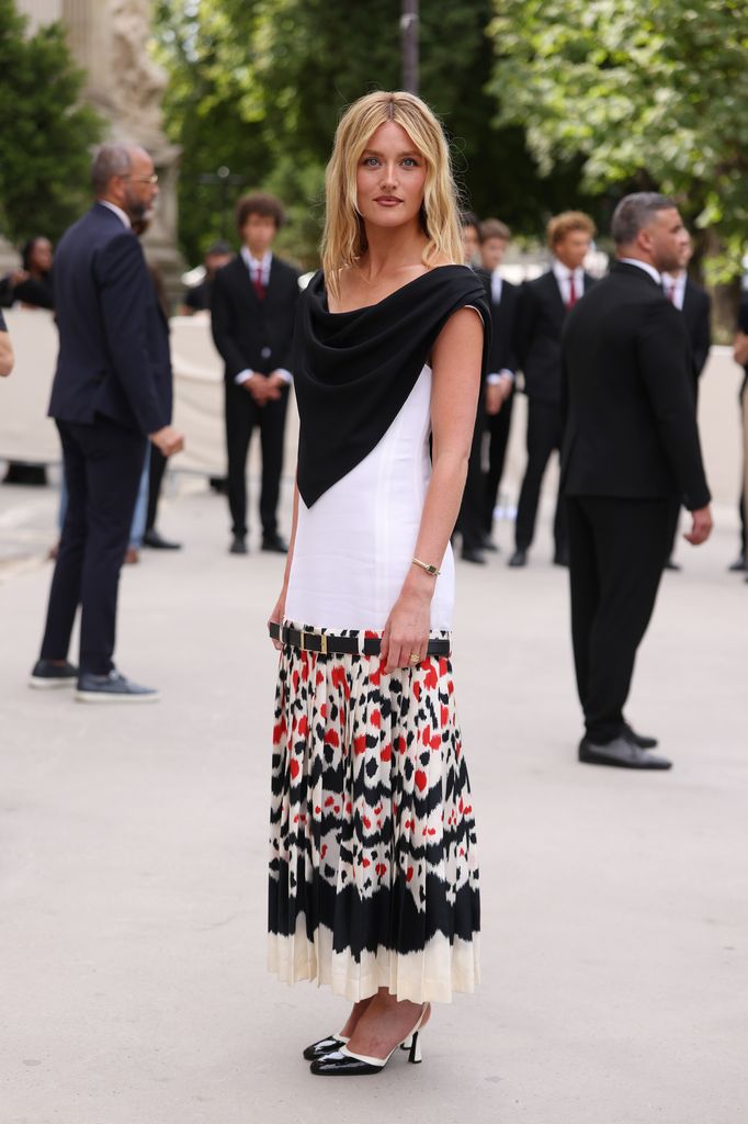 Sarah Pidgeon en el desfile de Chanel Alta Costura en París, 2026.