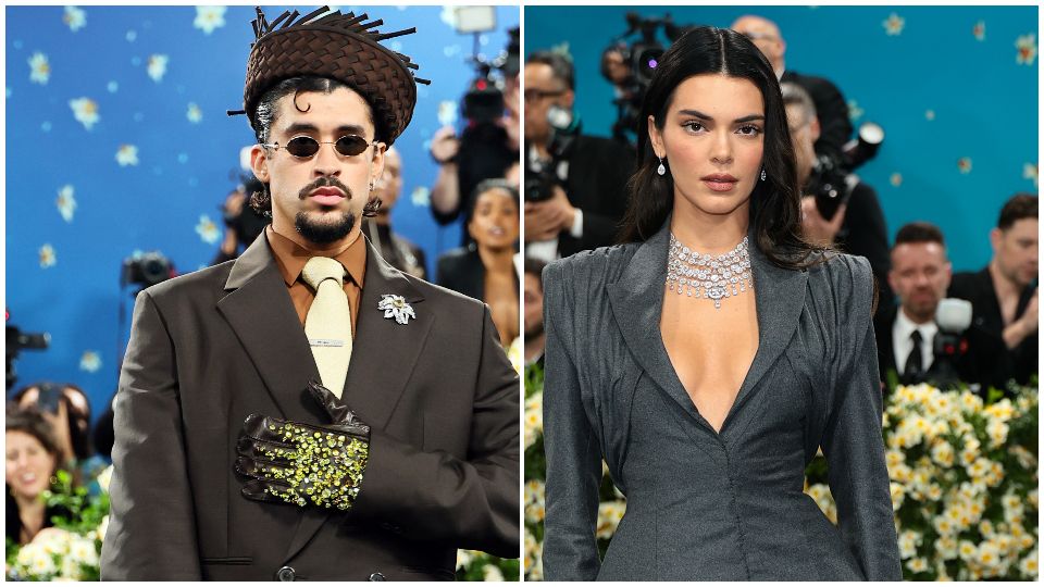 Bad Bunny y Kendall Jenner en la Met Gala
