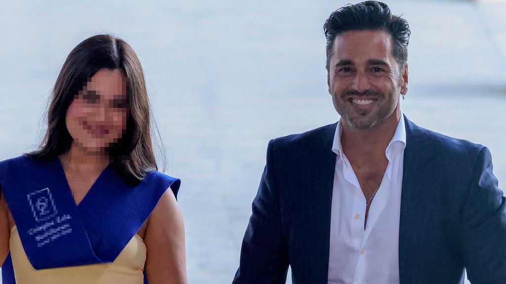 Daniella junto a su padre, David Bustamante 