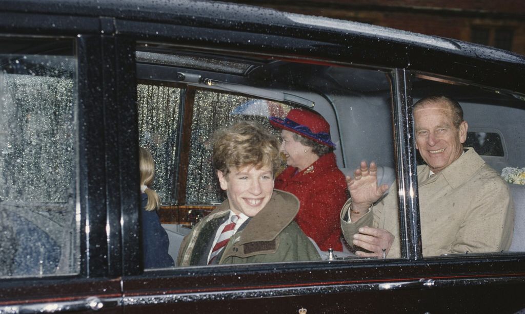 prince philip and peter phillips