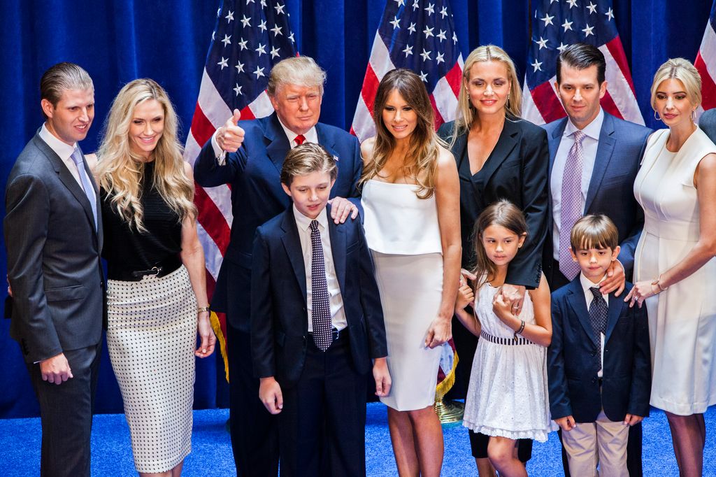 Donald Trump tiene cinco hijos
