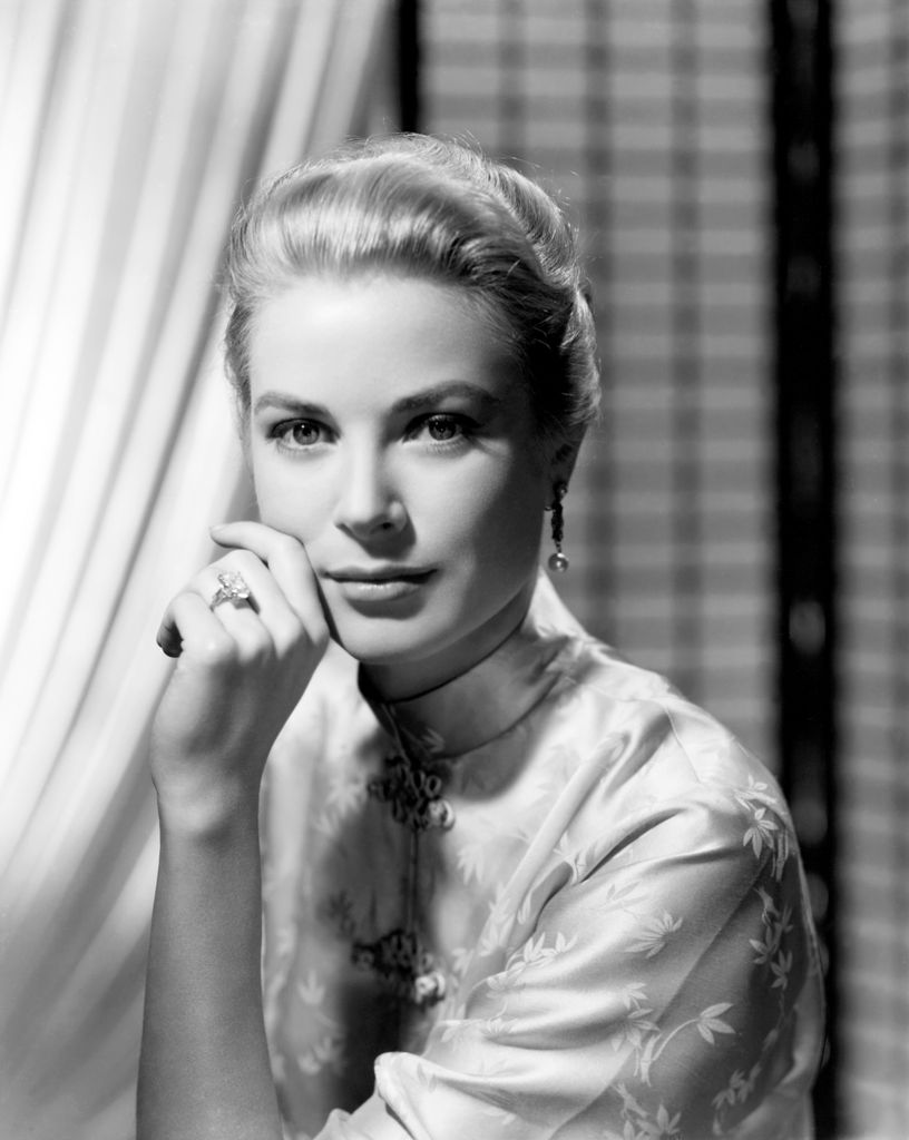 Grace Kelly junto al diamante del amor