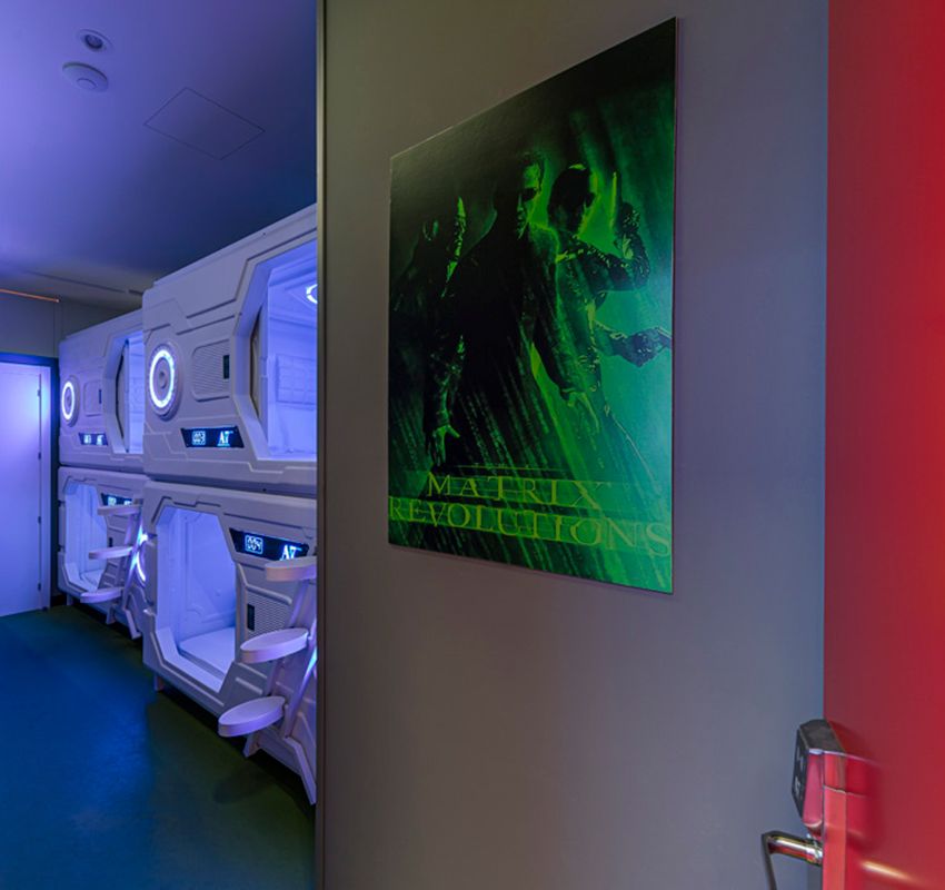 Art Seven Hostel, hotel burbuja, Madrid