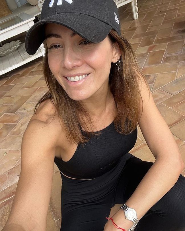 Virgina Troconis haciendo deporte