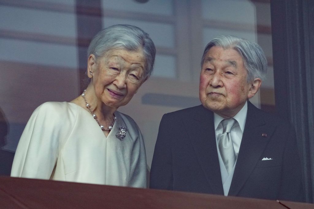 Michiko y Akhitio de Japón, emperadores eméritos 