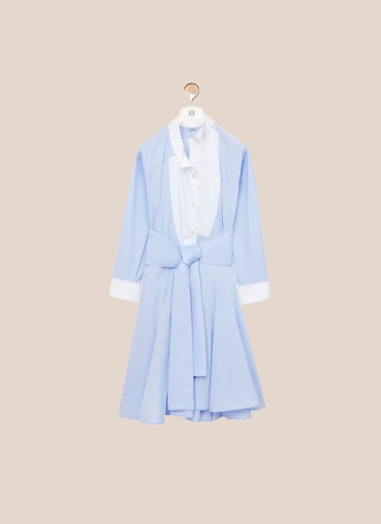 Vestido asimétrico de Loewe