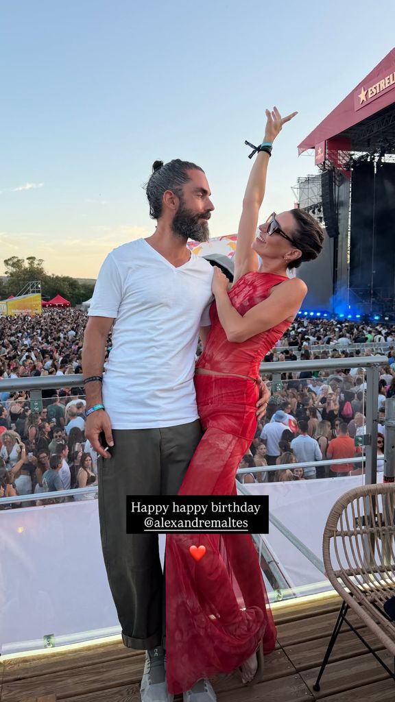 Eugenia Osborne felicita a Miguel Barreiro por su cumpleaños