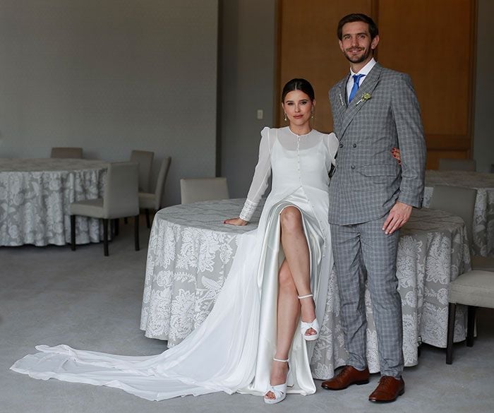 Paulina Goto y Rodrigo Saval