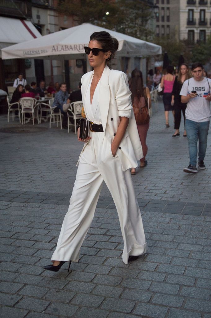 Inés Domecq durante la ópera 'Carmen' en Madrid, 2017.