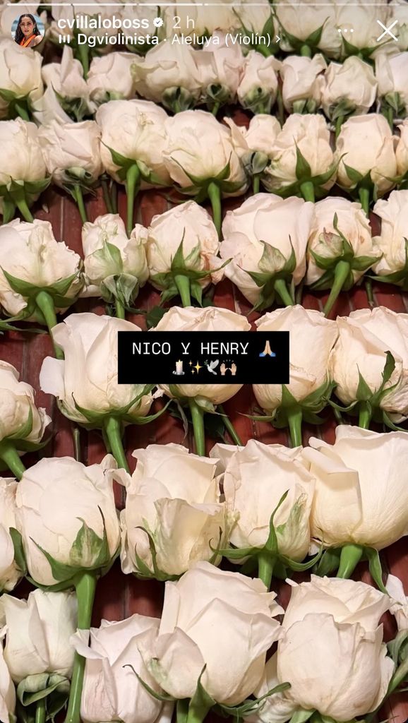 Carmen Villalobos rindió un homenaje a Nicolásy Henry Alberto, los fallecidos en el ataque. 
