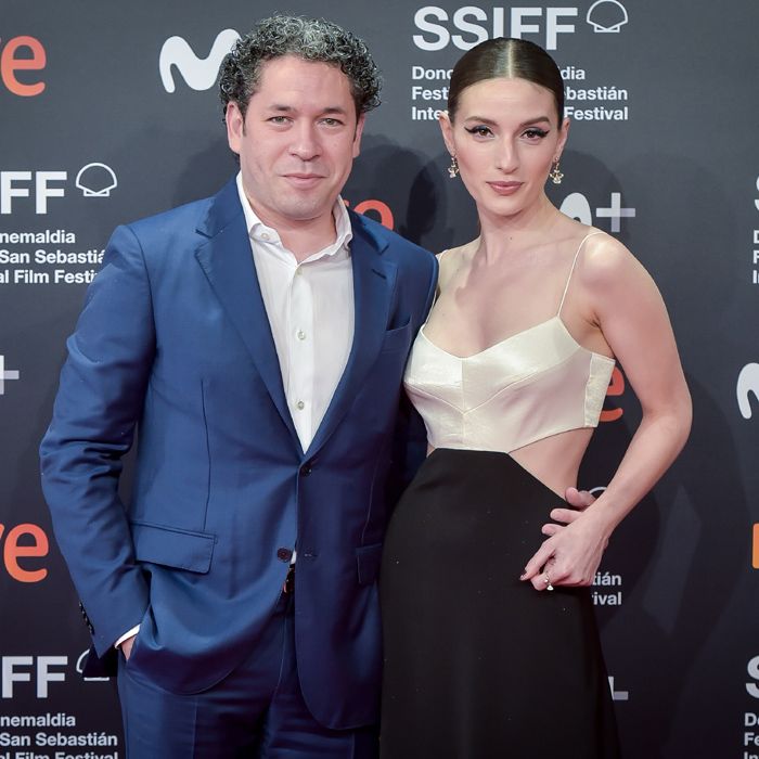 María Valverde y Gustavo Dudamel en San Sebastián