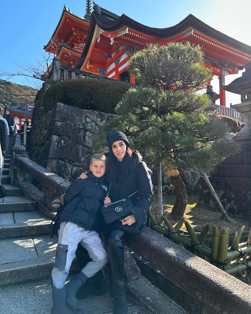 En enero del 2024, Sandra y Andrés viajaron juntos a Japón.