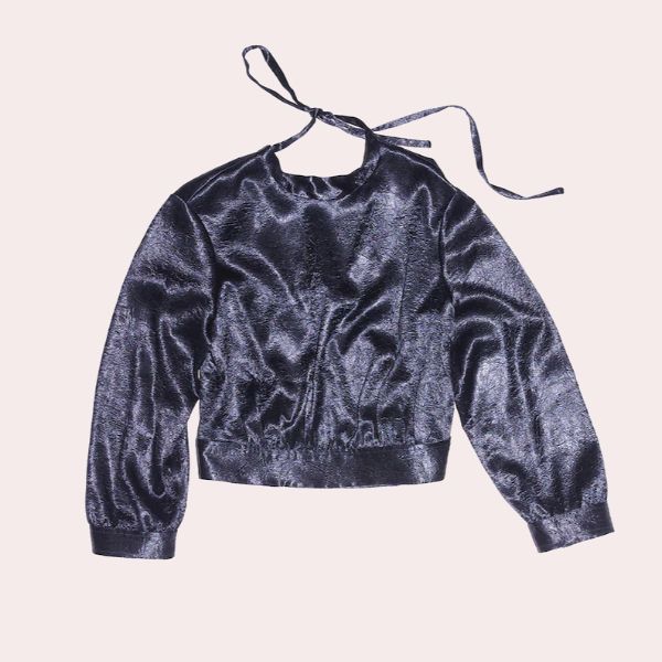 blusa metalizada