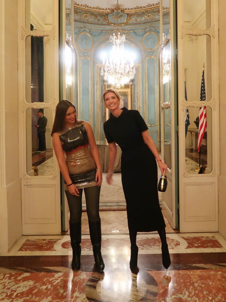 Ivanka y Arabella no solo derrocharon estilo, sino también complicidad.