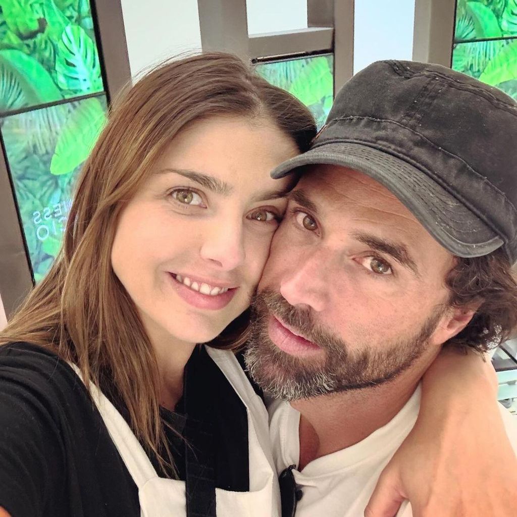 Michelle Renaud y Matías Novoa