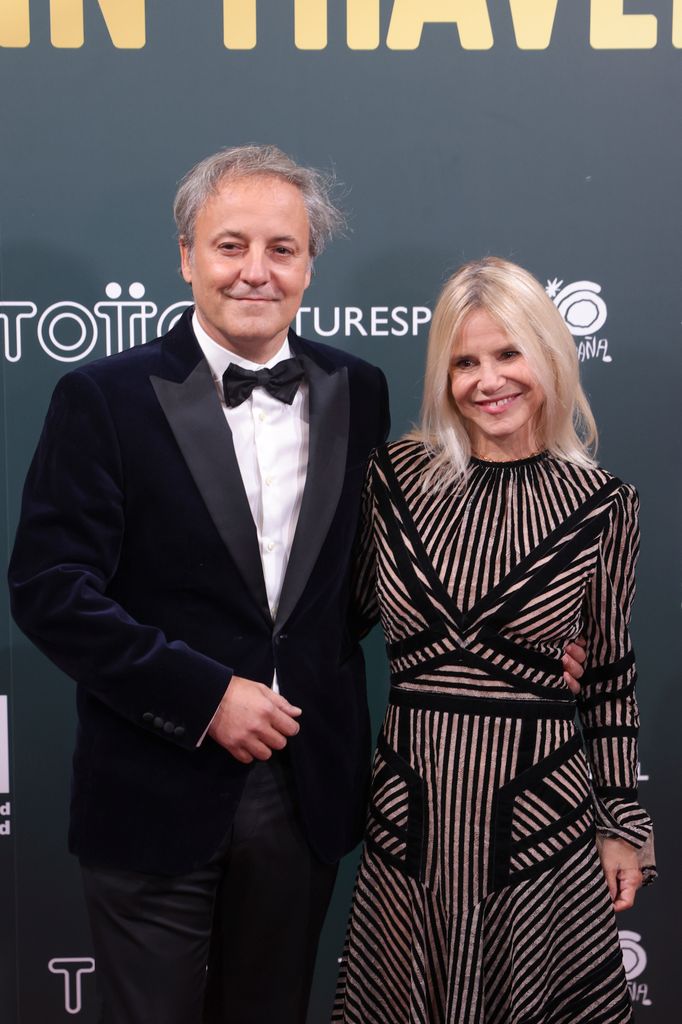 Eugenia Martínez de Irujo y Narcis Rebollo en los 'Spain Travel awards' en Madrid, 2025.