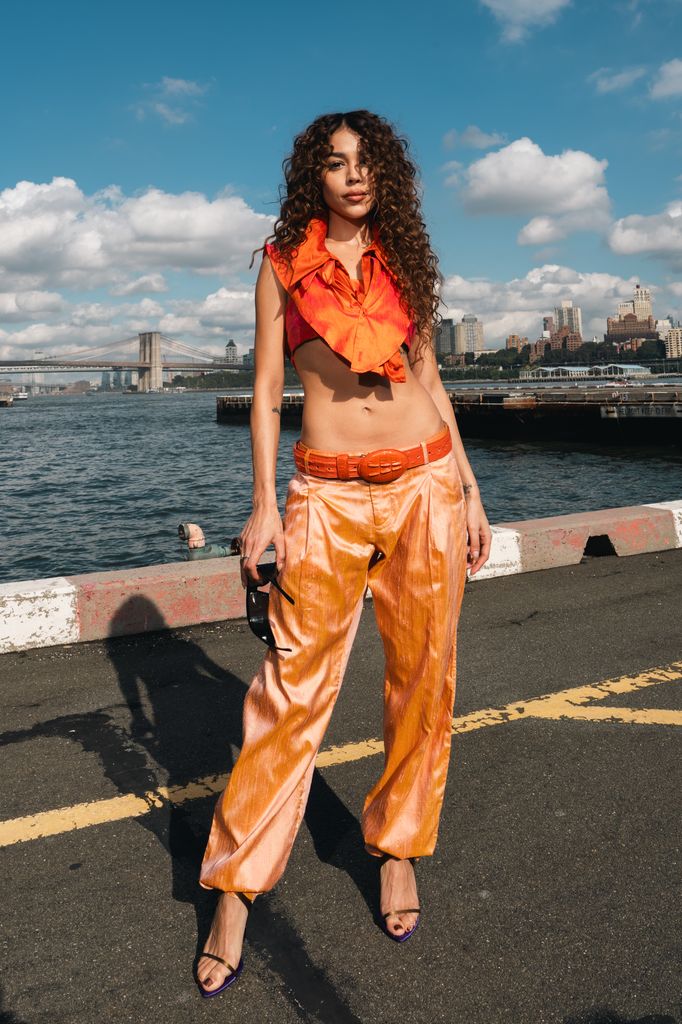 Danna conquista las calles de Nueva York durante la Semana de la Moda.