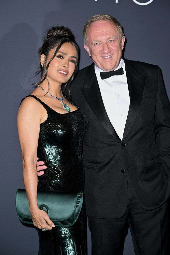 Salma Hayek y Francois-Henri Pinault 
