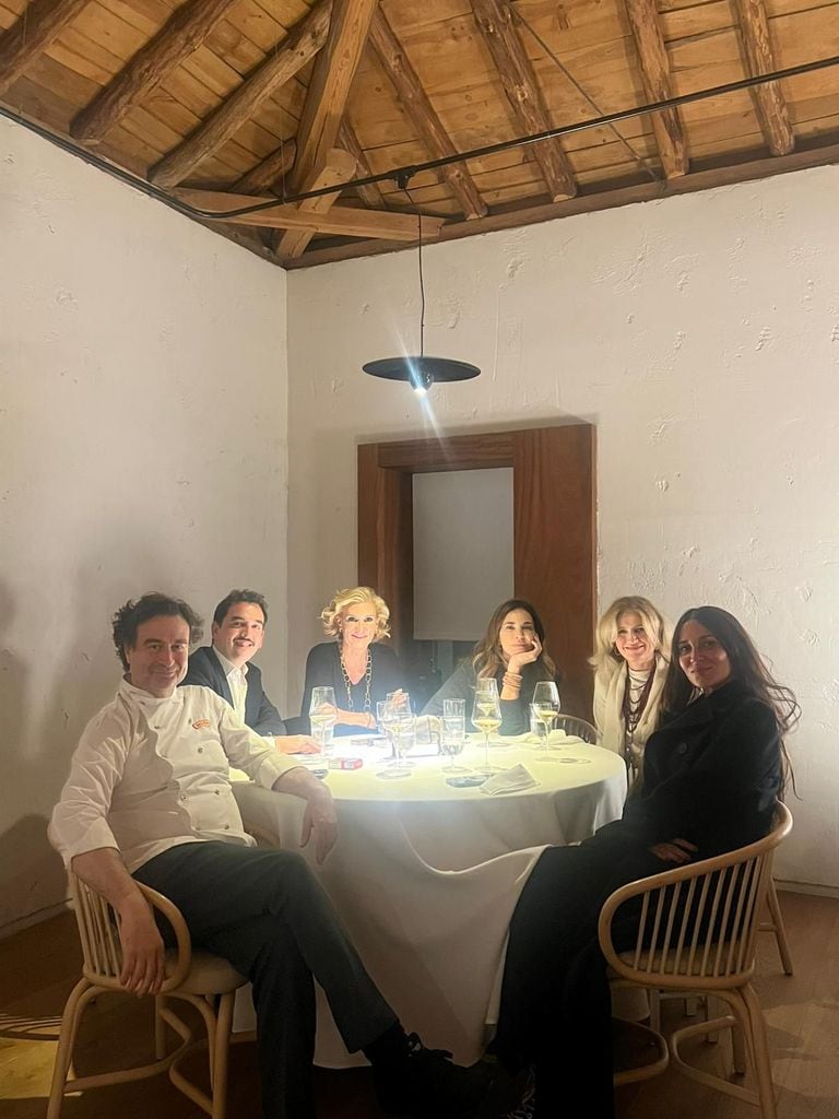 María Zurita no se perdió la celebración por el triunfo de Mariló Montero en Masterchef, un concurso en el que ella misma participó en el año 2022