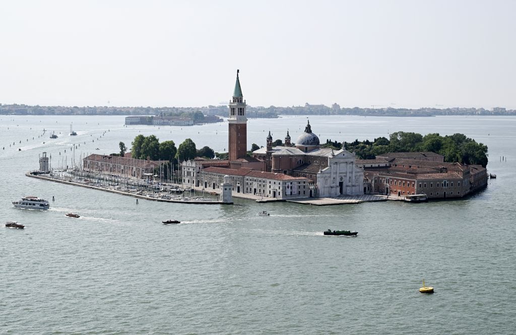La isla italiana de San Giorgio Maggiore, en Venecia, albergará la boda de Jeff Bezos y Lauren Sanchez.