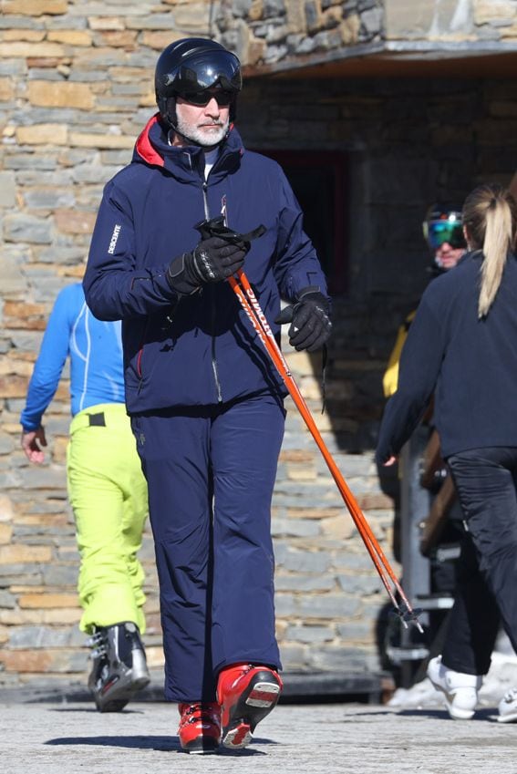 El rey Felipe en Baqueira Beret