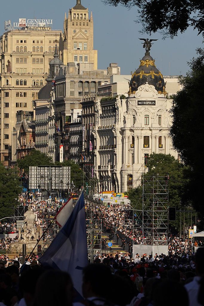 Imágenes de la Calle Gran Vía a primeras horas de este 7 de junio