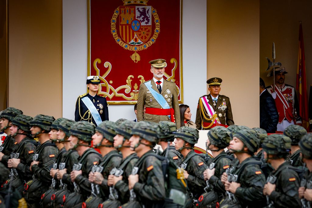 Los reyes el  Día Hispanidad 2024