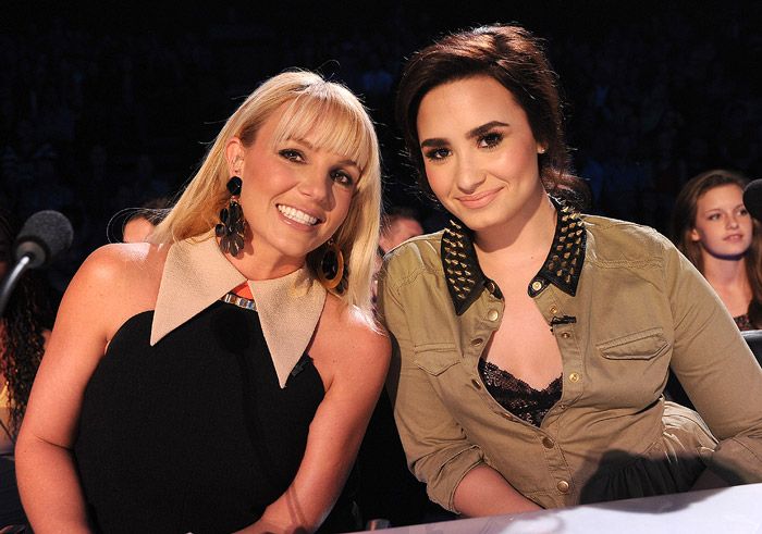 britney spears inspiración de demi lovato