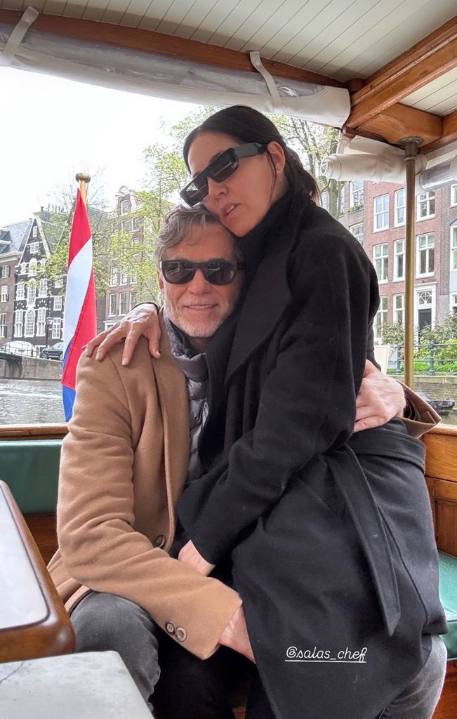 Humberto y Stephanie son apasionados de los viajes, por esa razón la pareja paseó por Ámsterdam