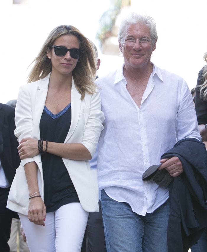 Richard y Alejandra Gere