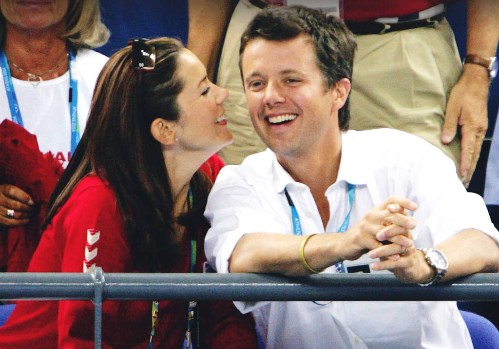 El rey Federico y la reina María de Dinamarca se enamoraron en los juegos 