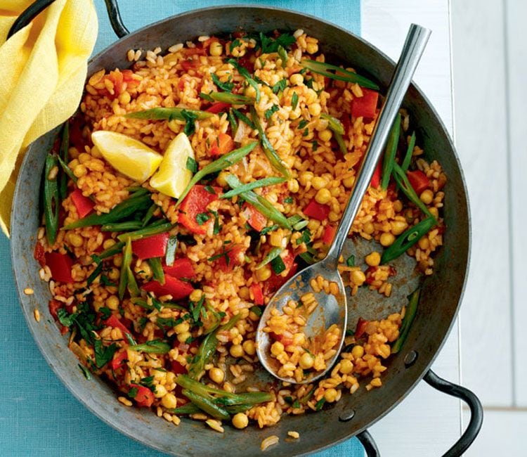 Arroz vegetariano