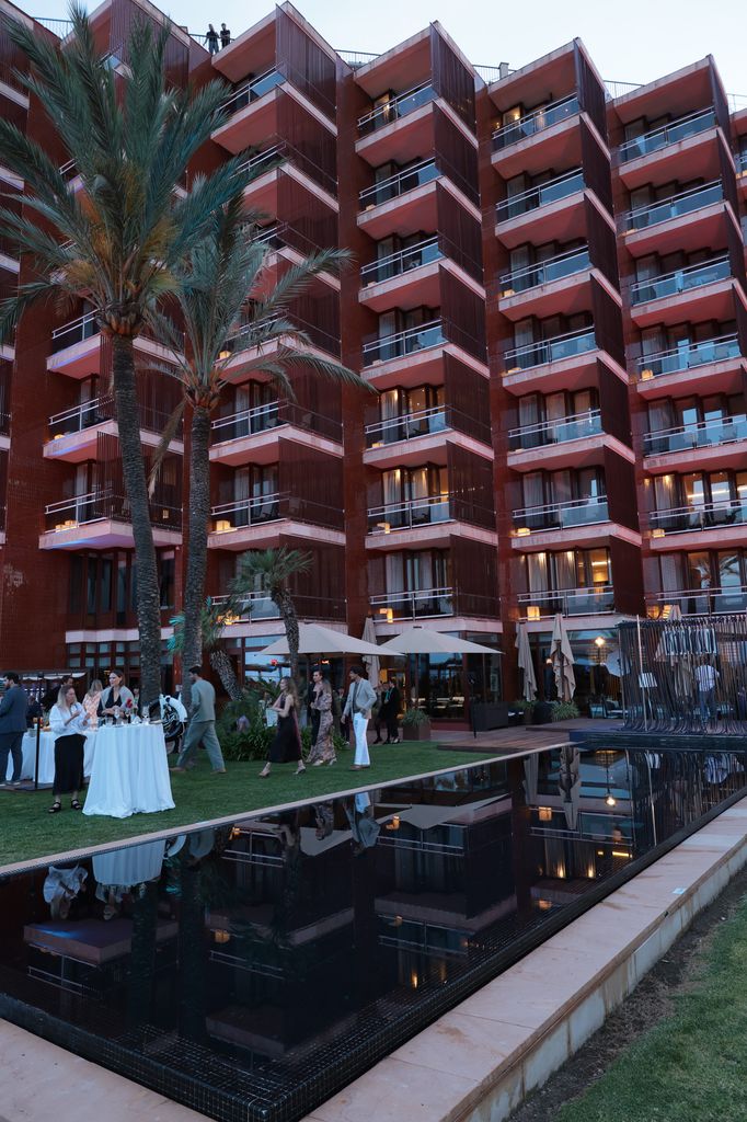 Vista del hotel de mar