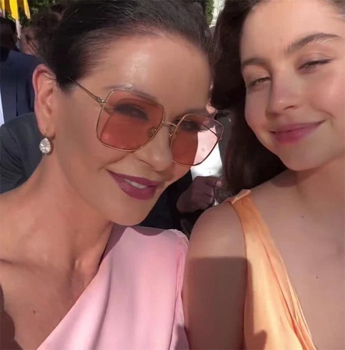 Catherine-Zeta-Jones y su hija Carys