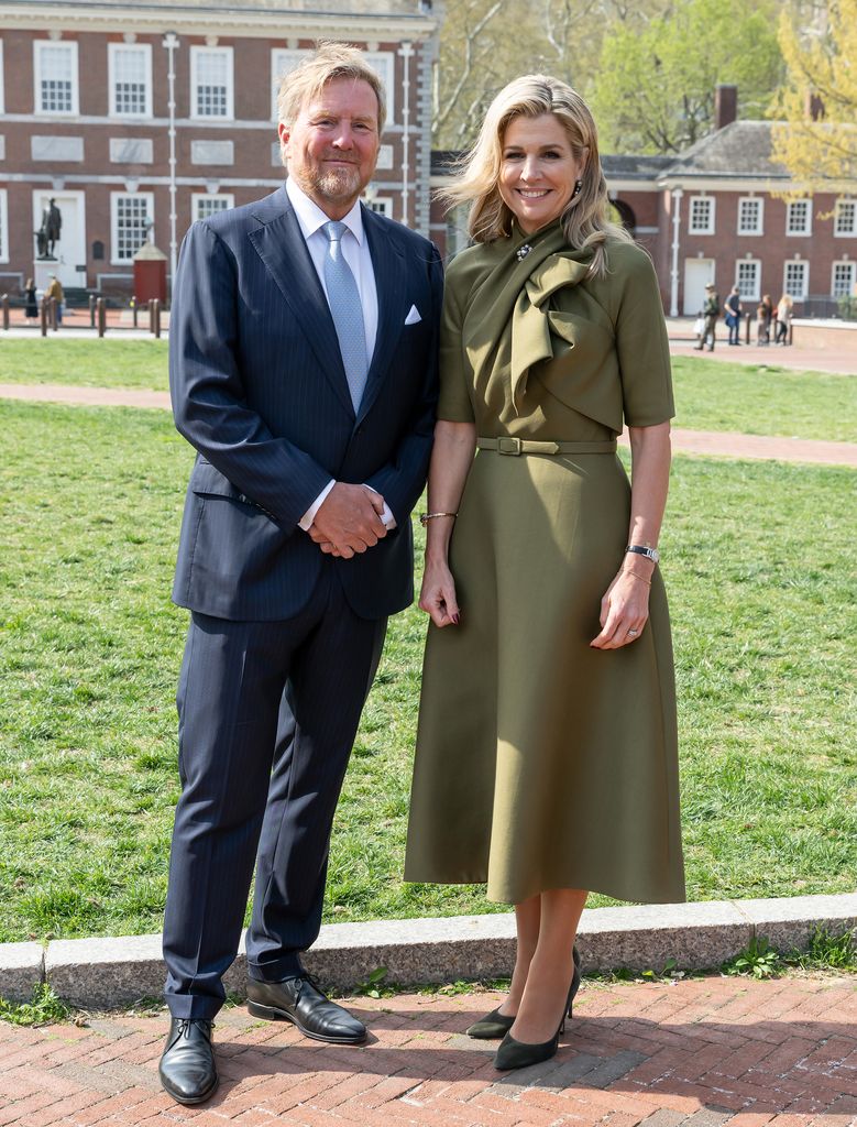 Máxima de Holanda reutilizó uno de sus diseños favoritos.