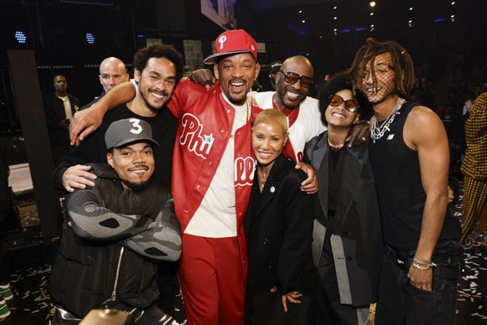 Will Smith y Jada Pinkett en los Grammy