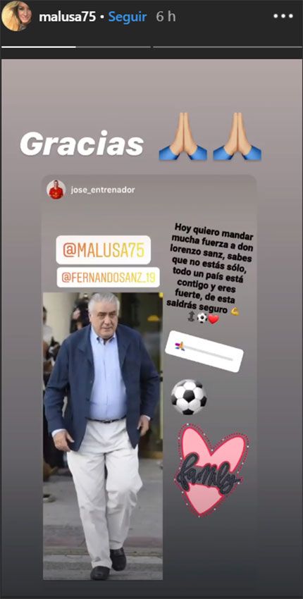 Malula Sanz, hija de Lorenzo Sanz