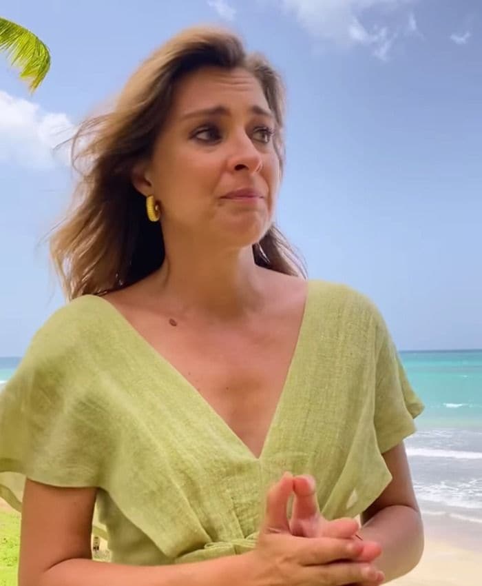 Sandra Barneda, entre lágrimas 