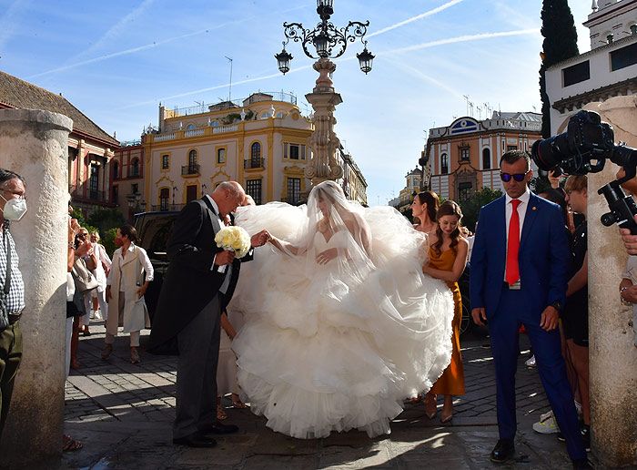Olivia de Borbón, orgullosa madrina de su hermano Francisco en su boda con Sophie Karoly