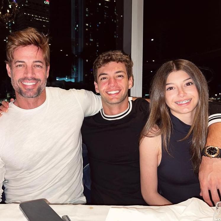 Elizabeth Gutiérrez, William Levy y sus hijos, Christopher y Kailey